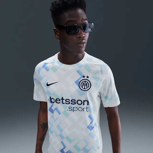 Inter Milan 2025/26 Stadium Away Men's Nike Dri-FIT Football Replica Shirt - Blue - Recycled Polyester