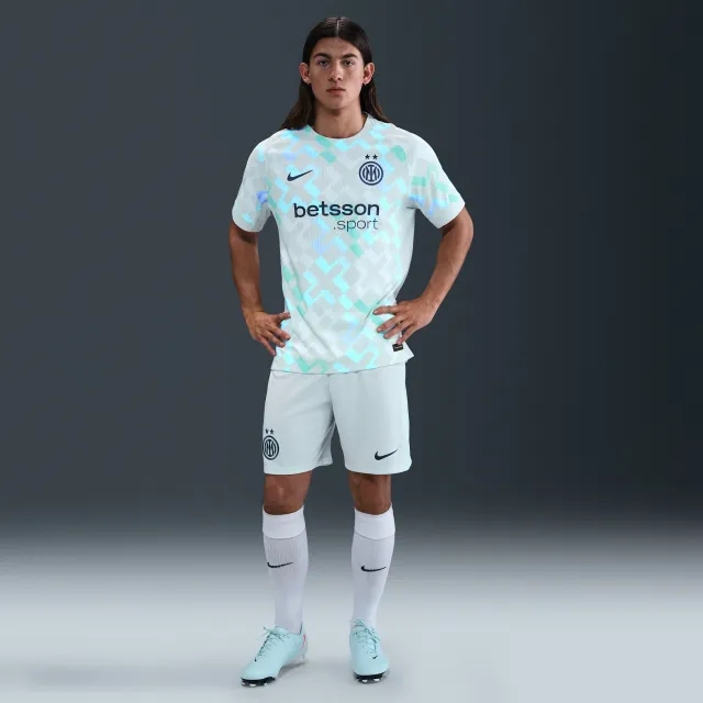Inter Milan 2025/26 Stadium Away Men's Nike Dri-FIT Football Replica Shorts - Blue - Sustainable Materials