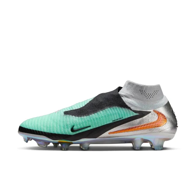 Nike Phantom 6 High Elite Firm-Ground Football Boot - Grey