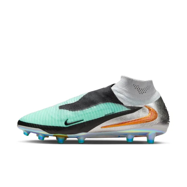 Nike Phantom 6 High Elite Artificial-Grass Football Boot - Grey