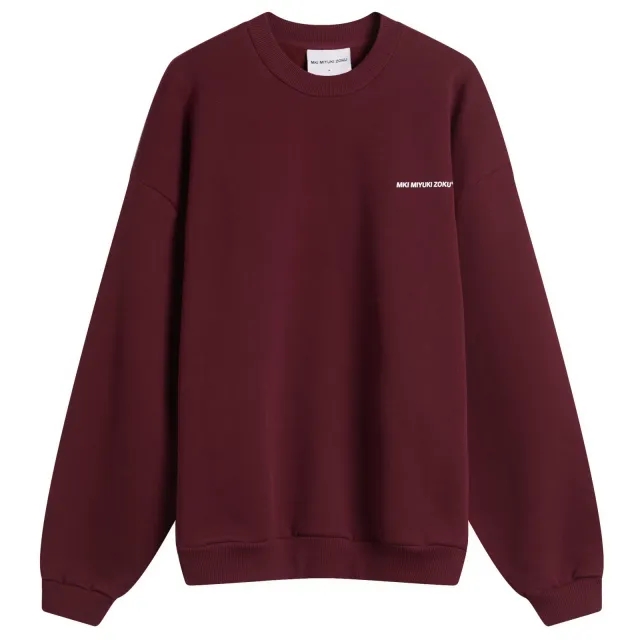 MKI Men's Uniform Crew Sweatshirt - Presented by END. Burgundy