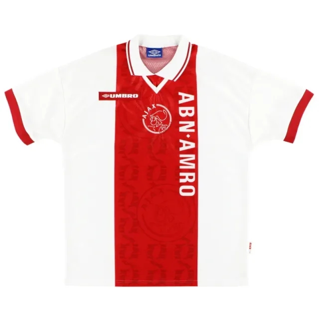 1998-99 Ajax Umbro Home Shirt *Mint* L - Ajax / Excellent / Large