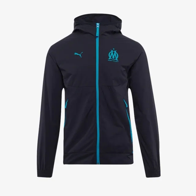 Puma Olympique Marseille 25 26 Pre Match Woven Jacket