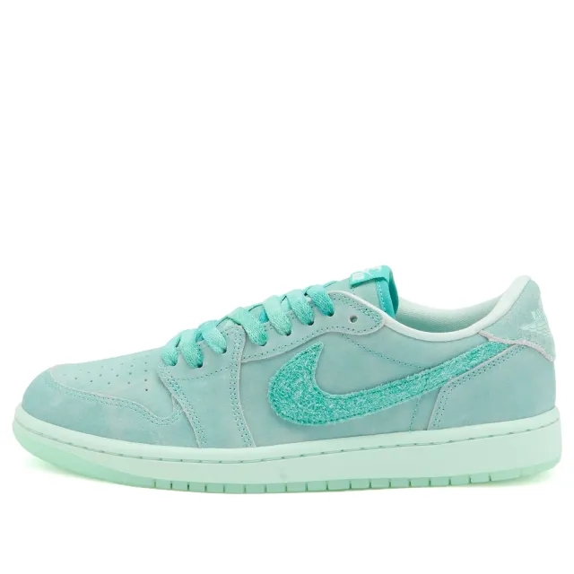 Air Jordan Women's 1 Retro Low OG W Sneaker Washed Teal/Igloo