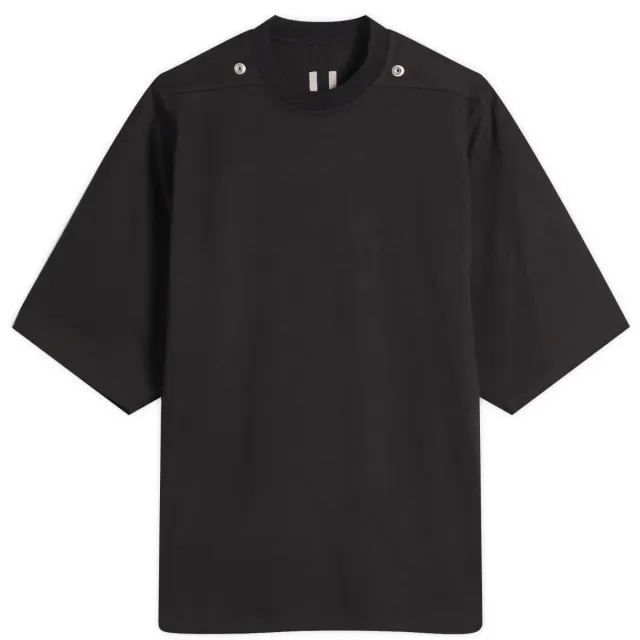Rick Owens Men's Eyelet Jumbo T-Shirt Black