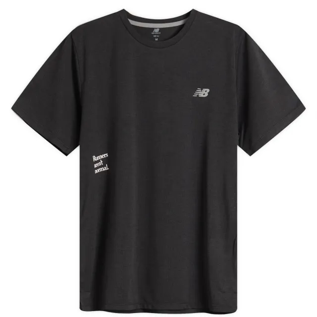 New Balance RAN Graphic T-Shirt Black