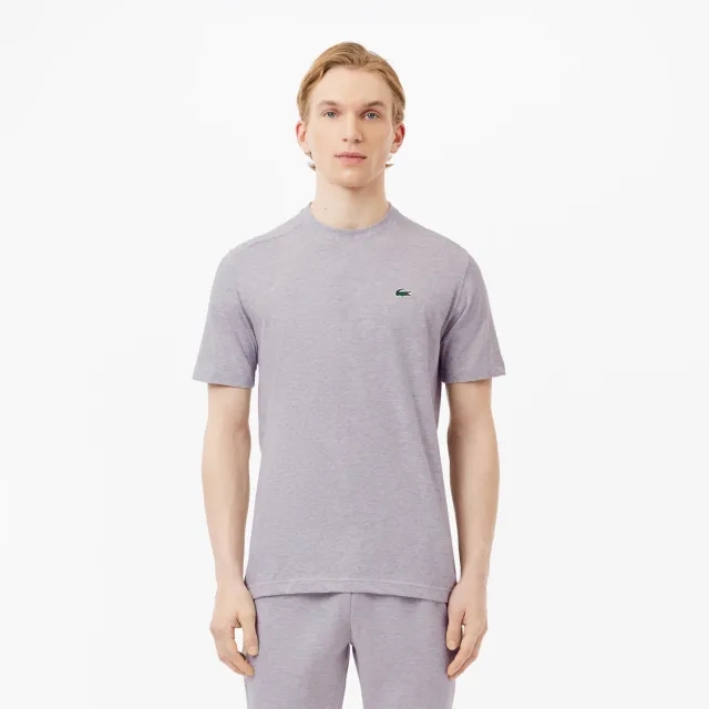 Lacoste Ultra Dry Cotton Sport T-shirt - Light Heathered Grey