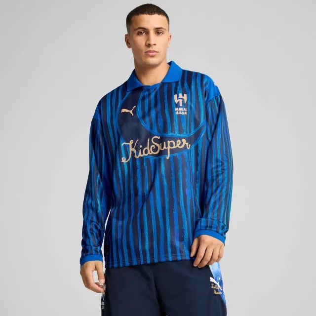 PUMA Kidsuper x Al-Hilal Sfc Retro Shirt Men, Dark Blue