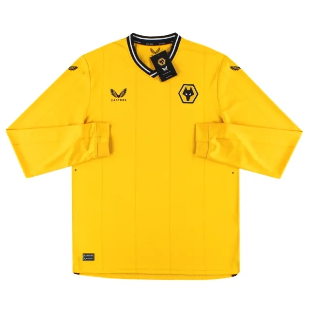 2023-24 Wolves Castore Pro Home Shirt L/S *w/tags* - Wolves / w/tags / Large