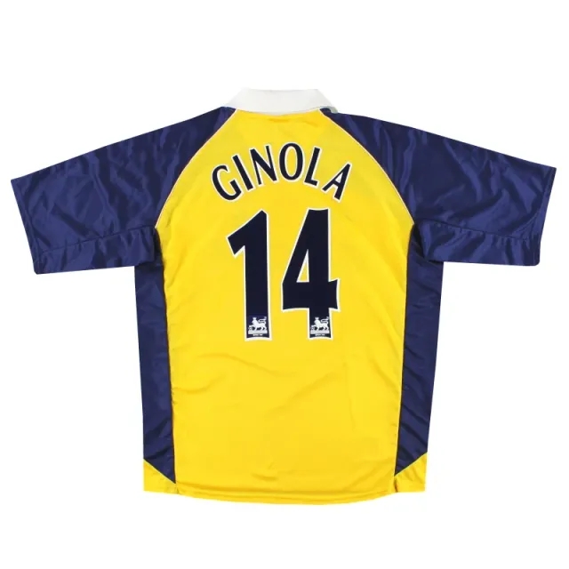 1999-01 Tottenham adidas Away Shirt Ginola #14 *w/tags* L - Tottenham Hotspur / w/tags / Large