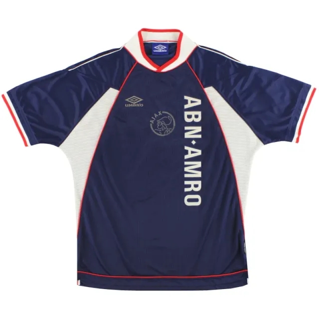 1999-00 Ajax Umbro Away Shirt L - Ajax / Excellent / Large