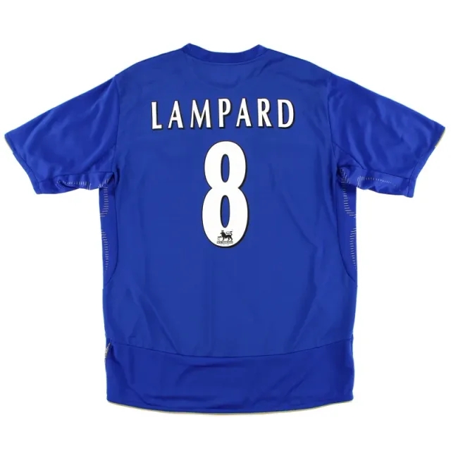 2005-06 Chelsea Umbro Centenary Home Shirt Lampard #8 L - Chelsea / Excellent / Large