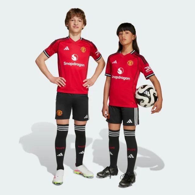 adidas Manchester United 25/26 Home Shorts Kids