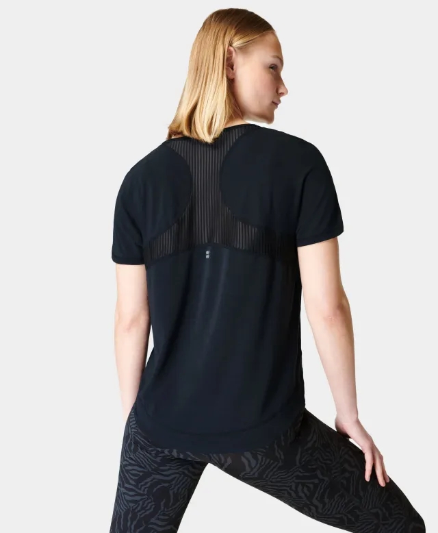 Breathe Easy Running Short Sleeve Top