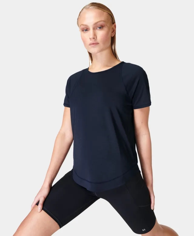 Breathe Easy Running Short Sleeve Top