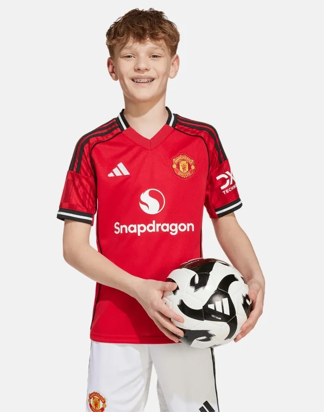adidas Manchester United 25/26 Home Jersey Kids