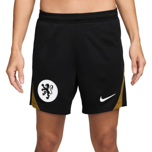 Holland Training Shorts Dri-Fit Strike Women's Euro 2025 - Black/Gold Suede/White Women - ['Black']