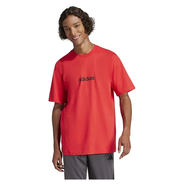 Adidas Essentials Linear Single Jersey Short Sleeve T-shirt