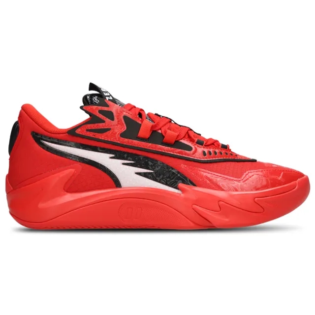PUMA Scoot Zeros II O.D.D. City Basketball Shoes Unisex, For All Time Red/Black, size 10