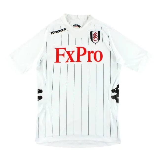 2011-12 Fulham Kappa Home Shirt M - Fulham / Excellent / Medium