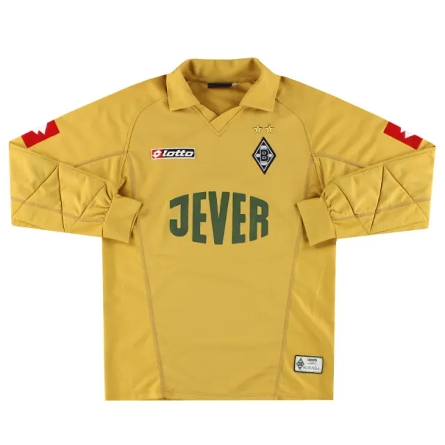 2004-05 Borussia Monchengladbach Lotto 'Signed' Goalkeeper Shirt S - Other German Clubs / Excellent / Small