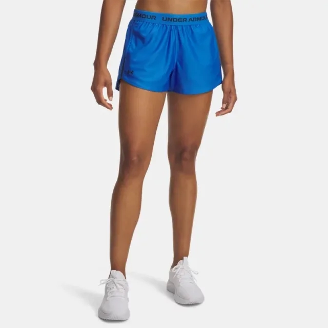 Under Armour  Tech™ Play Up Women's 3" Shorts Blue Atlantis / Washed Navy L