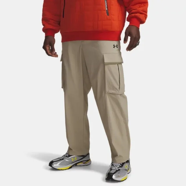 Under Armour  Unstoppable Textured Woven Men's Cargo Pants City Khaki / Black L