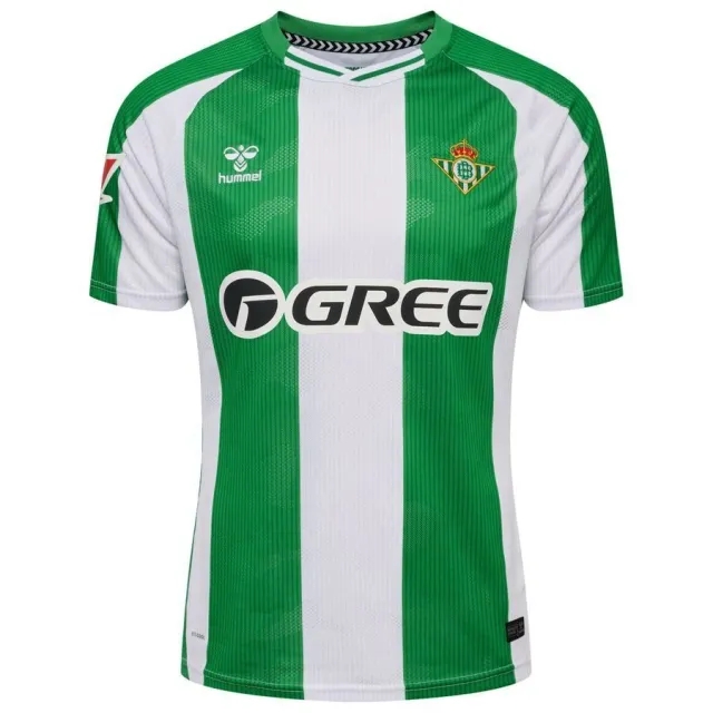 Real Betis Home Shirt 2025/26 - ['Green', 'White']