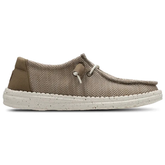 HEYDUDE Wendy Stretch Sox Women Shoes - Brown