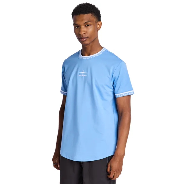 Project X Paris Signature Men T-Shirts - Blue