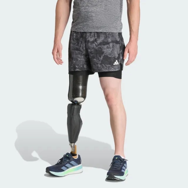 adidas Own The Run Spray Dye 2-In-1 Short
