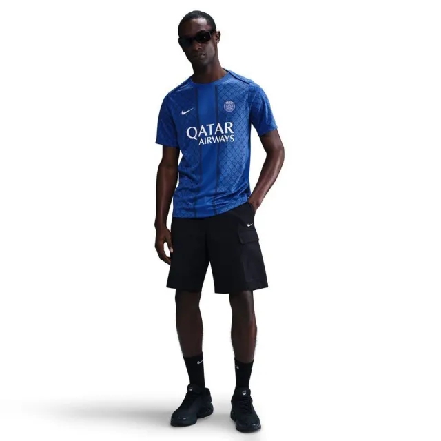 Paris Saint Germain Training T-Shirt Dri-Fit Academy Pro Pre Match - Hyper Royal/Midnight Navy/White - ['Blue']