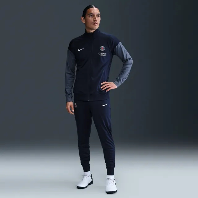Paris Saint-Germain Strike Men's Nike Dri-FIT Football Knit Tracksuit - Blue - Polyester