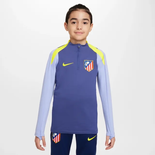Atlético Madrid Strike Older Kids' Nike Dri-FIT Football Drill Top - Purple - Polyester/Elastane