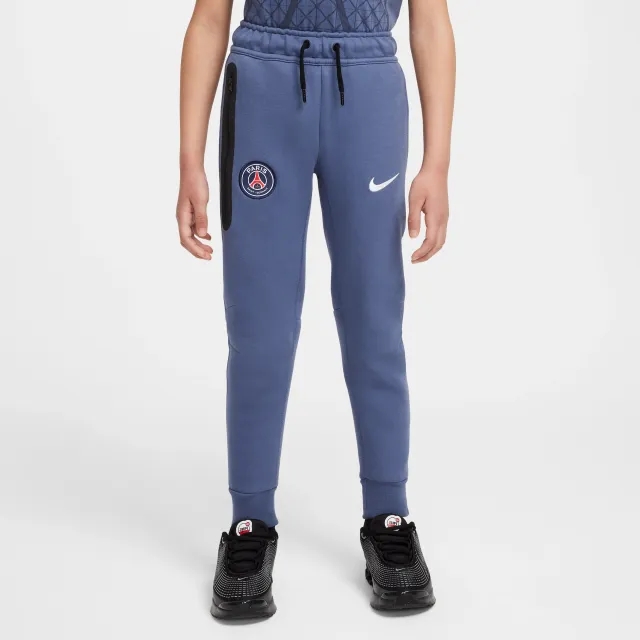 Paris Saint-Germain Tech Older Kids' (Boys') Nike Football Fleece Pants - Blue - Cotton/Polyester