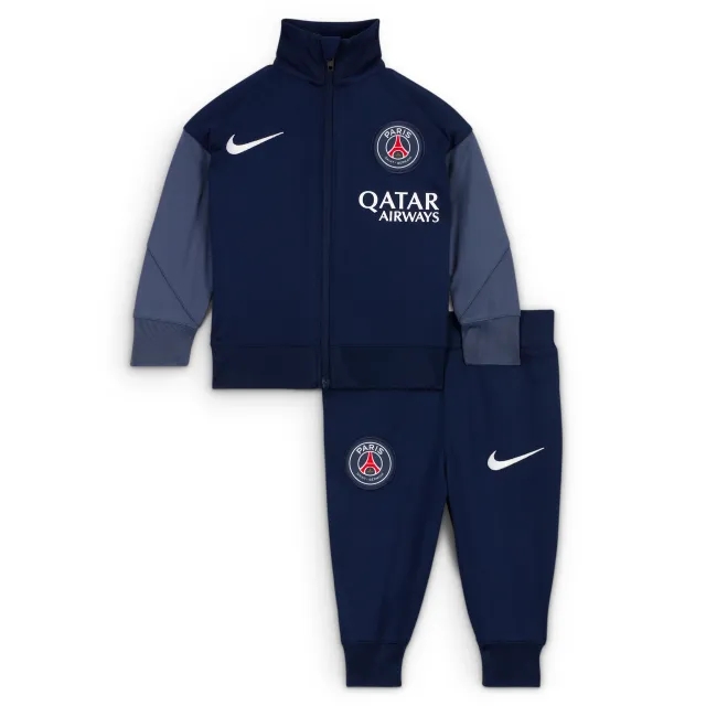 Pairis Saint-Germain Strike Baby/Toddler Nike Dri-FIT Soccer Knit Tracksuit - Blue - Polyester