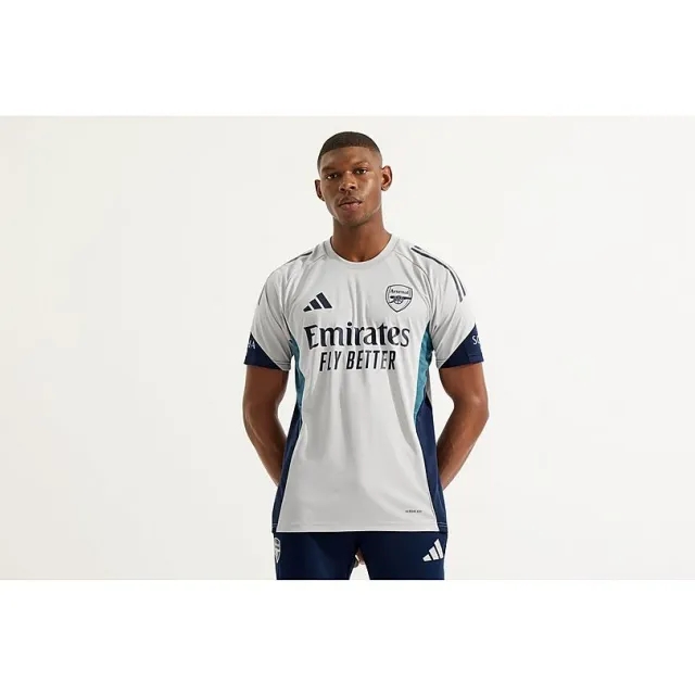 Arsenal adidas 25/26 Grey Training Shirt, Multicolor