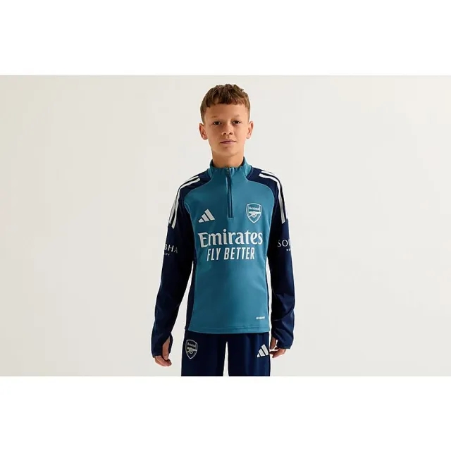 Arsenal adidas Kids 25/26 1/4 Zip Training Top, Multicolor