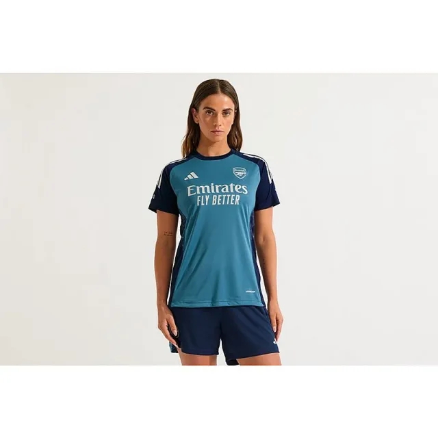 Arsenal adidas Womens 25/26 Navy Training Shirt, Multicolor