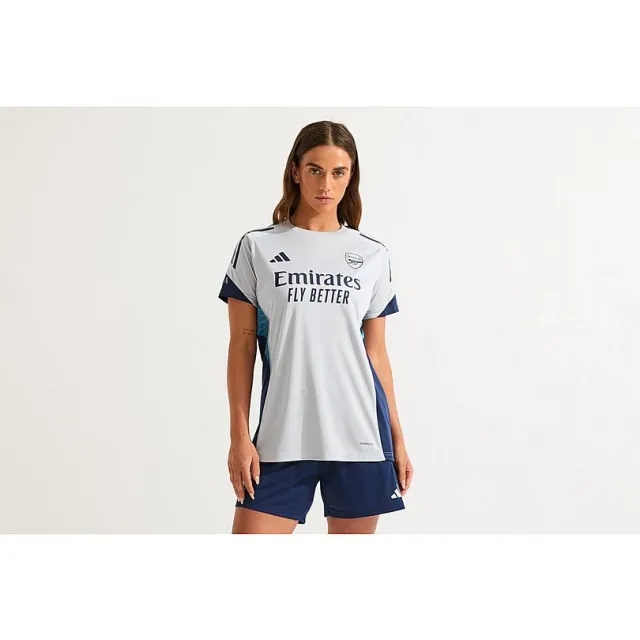 Arsenal adidas Womens 25/26 Grey Training Shirt, Multicolor