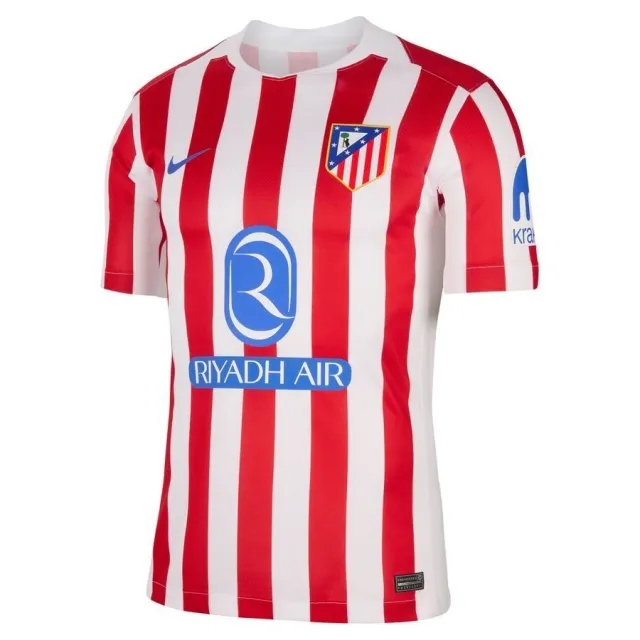 Atletico Madrid Home Shirt 2025/26 - ['Red', 'White', 'Blue']