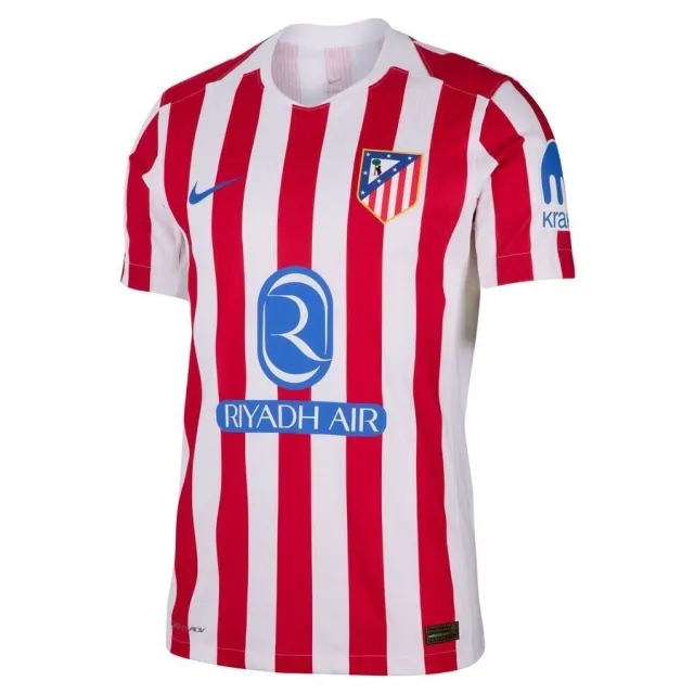 Atletico Madrid Home Shirt 2025/26 Vapor - ['Red', 'White', 'Blue']
