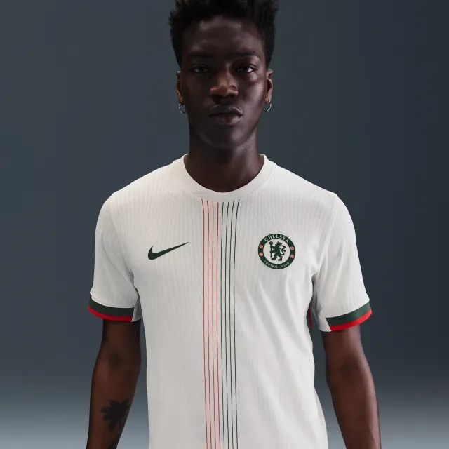 Chelsea F.C. 2025/26 Match Away Men's Nike Dri-FIT ADV Football Authentic Shirt - Grey - Polyester