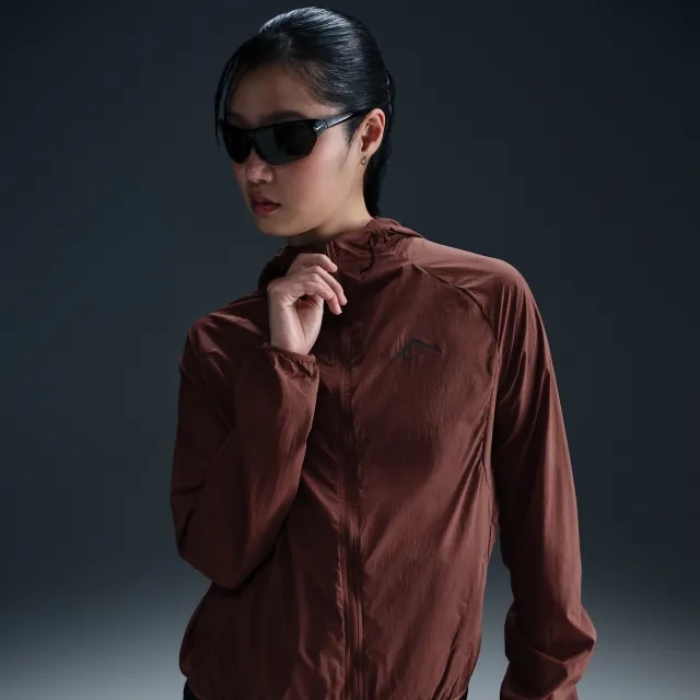 Nike Trail Women's Repel Running Jacket - Brown - Nylon