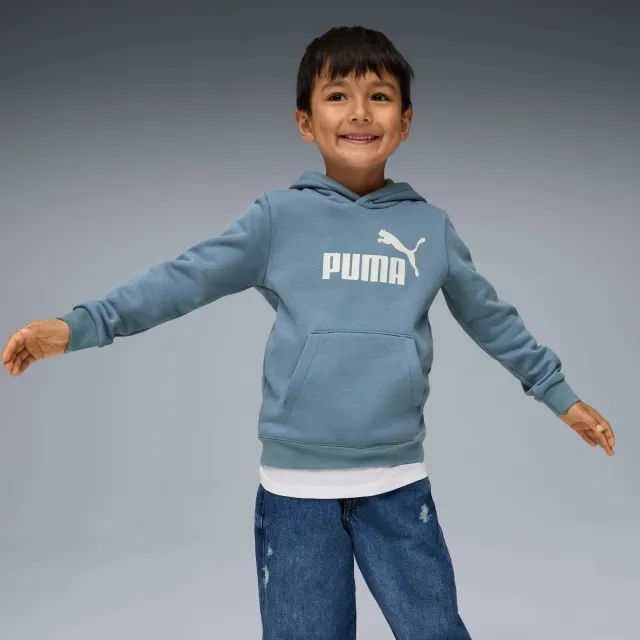 PUMA Ess No. 1 Logo Fleece Hoodie Kids, Cool Blue, size 2-3 Months