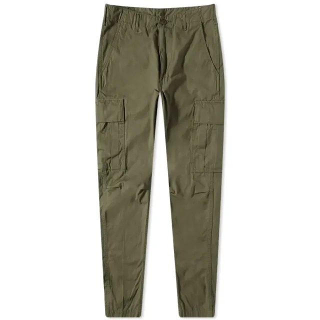 orSlow Men's 6 Pocket Cargo Trouser Army Green
