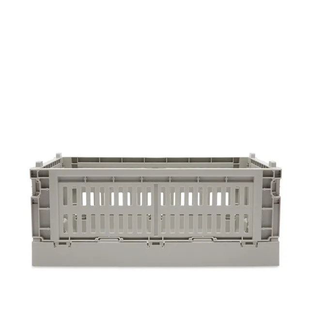 HAY Small Recycled Colour Crate Light Grey