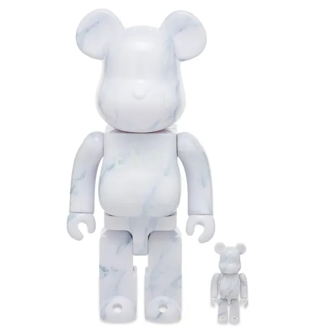 END. x Medicom Be@rbrick White