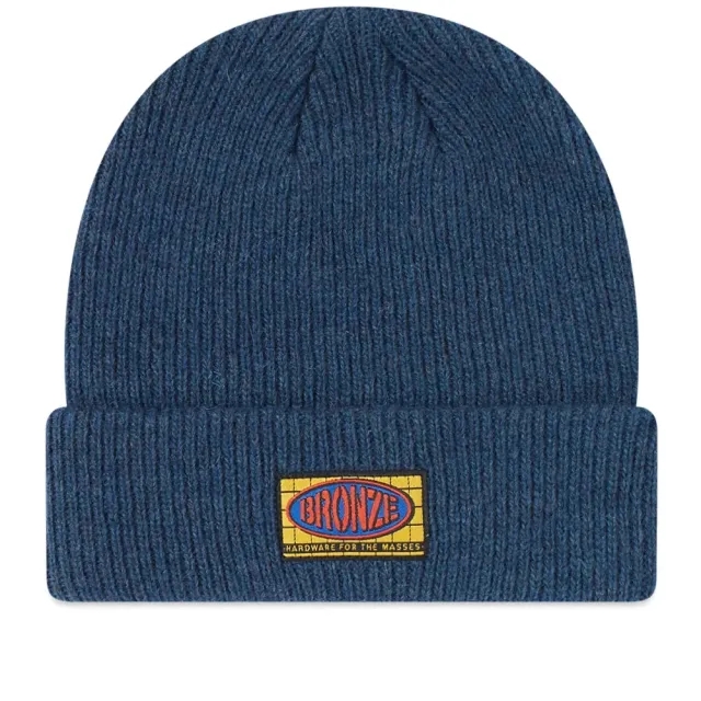 Bronze 56k Men's Masses Beanie Navy Blue