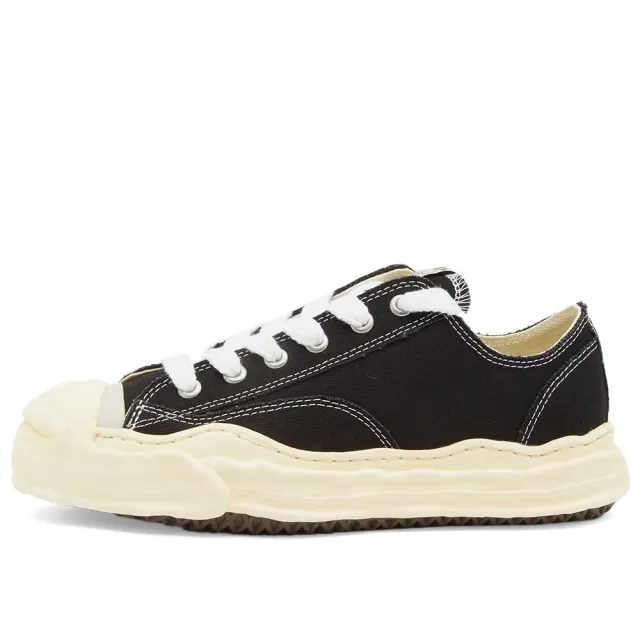 Maison MIHARA YASUHIRO Men's Hank Original Vintage Low Sneaker Black